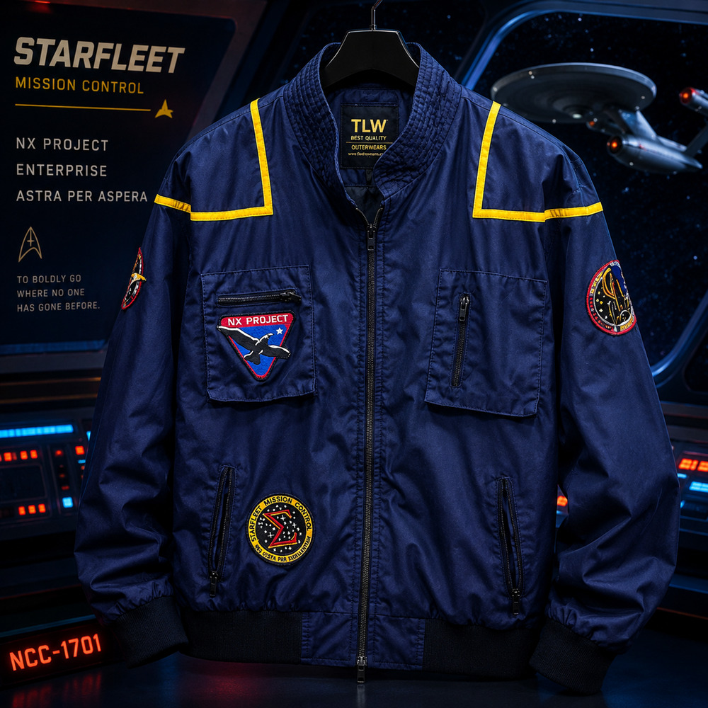 Star Trek Enterprise Jonathan Archer Flight Jacket Cosplay Rep